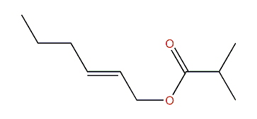 (E)-2-Hexenyl isobutyrate